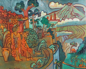 038 Husner, Paul Landscape of Bali, Iseh 2001